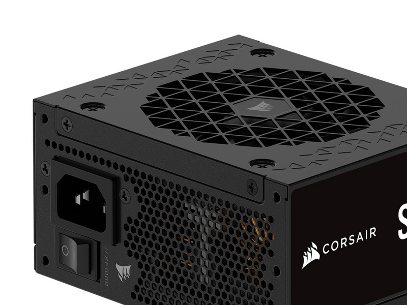 Corsair SF Series SF1000 (2024) Netzteile - 1000 Watt - 92 mm - ATX 3.1 - 80 Plus Platinium