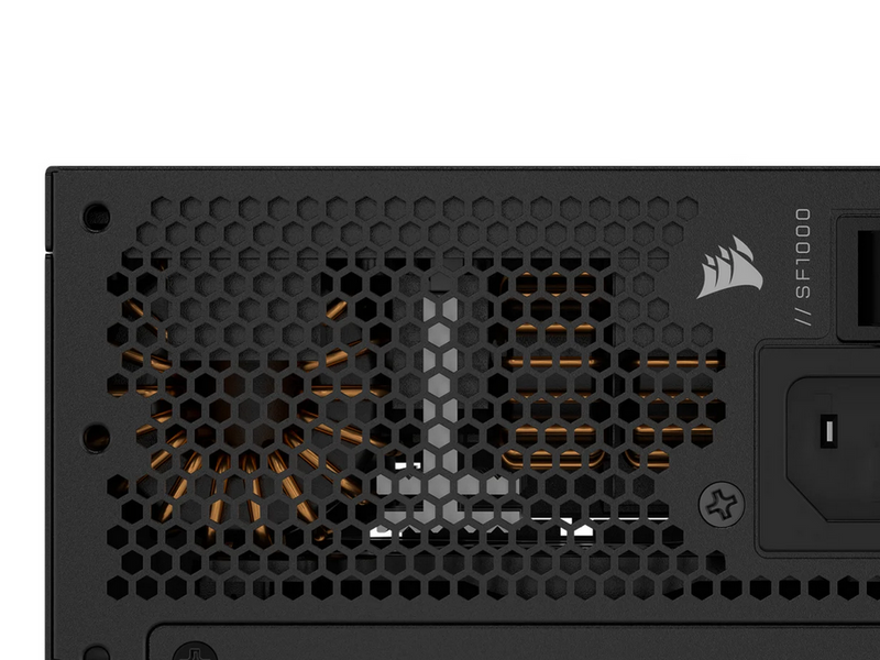 Corsair SF Series SF1000 (2024) Netzteile - 1000 Watt - 92 mm - ATX 3.1 - 80 Plus Platinium