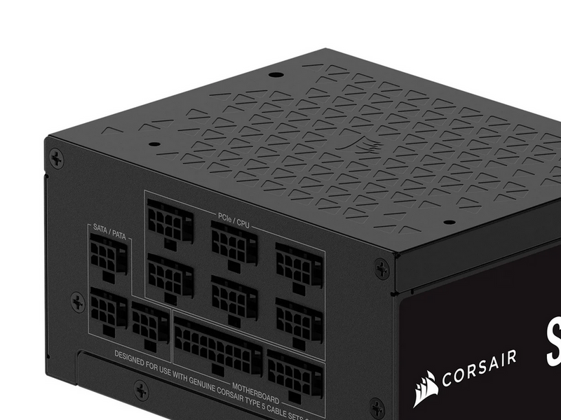 Corsair SF Series SF1000 (2024) Netzteile - 1000 Watt - 92 mm - ATX 3.1 - 80 Plus Platinium