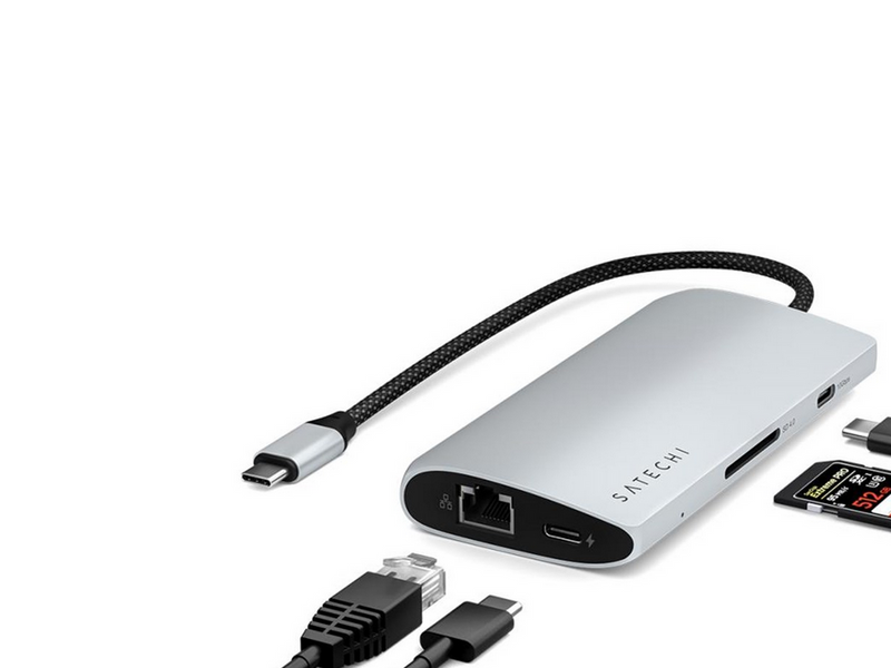 Satechi USB-C Multiport Adapter 8K HDMI (with Ethernet)