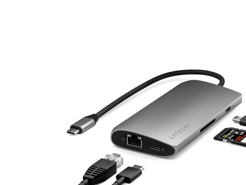 Satechi USB-C Multiport Adapter 8K With Ethernet V3