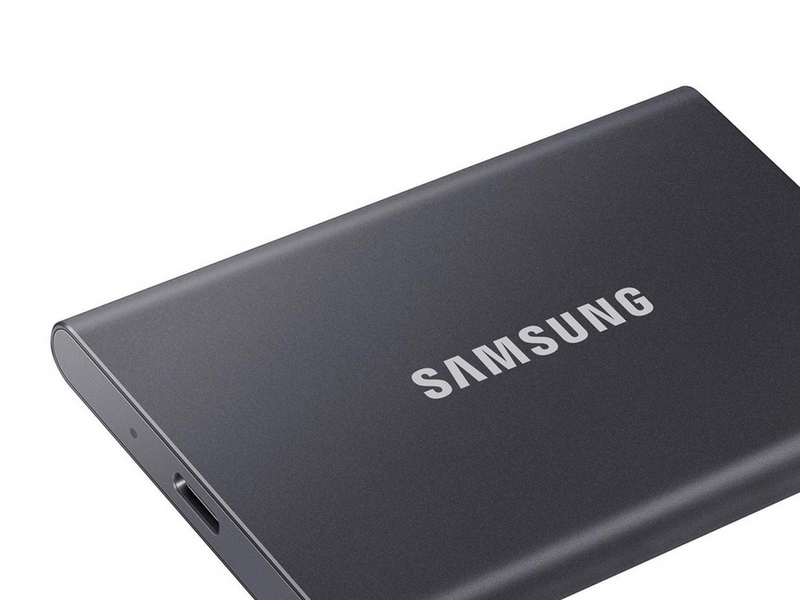 Samsung Portable SSD T7 - 4TB - Grau - Extern SSD - USB 3.2 Gen 2