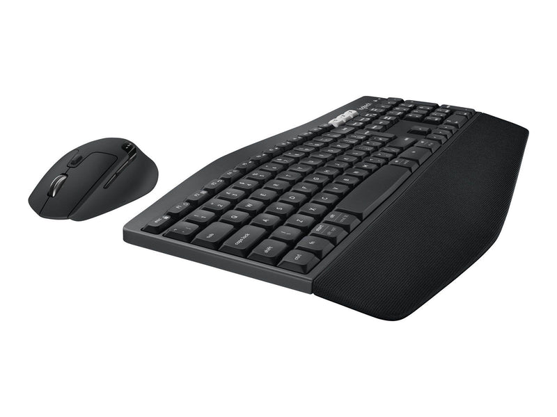 Logitech MK850 Performance - keyboard and mouse set - AZERTY - French - Tastatur & Maus Set - Französisch - Schwarz