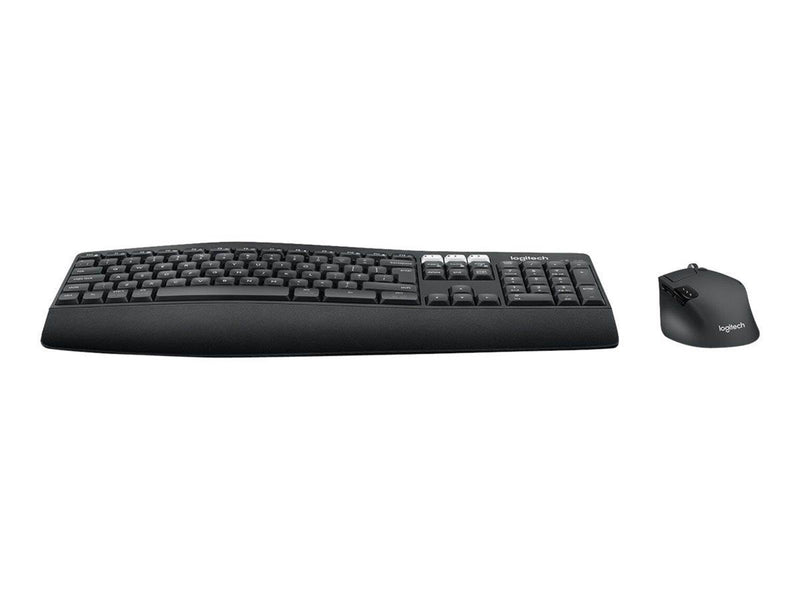 Logitech MK850 Performance - keyboard and mouse set - AZERTY - French - Tastatur & Maus Set - Französisch - Schwarz