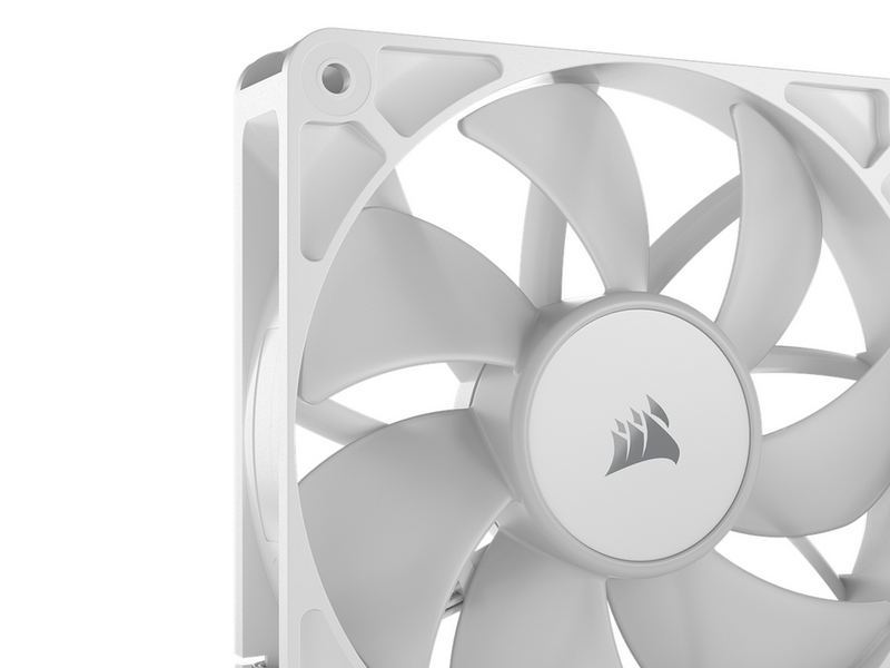 Corsair RS120 ARGB 3-pack - Gehäuselüfter - 120mm - Weiß mit RGB-Beleuchtung - 36 dBA