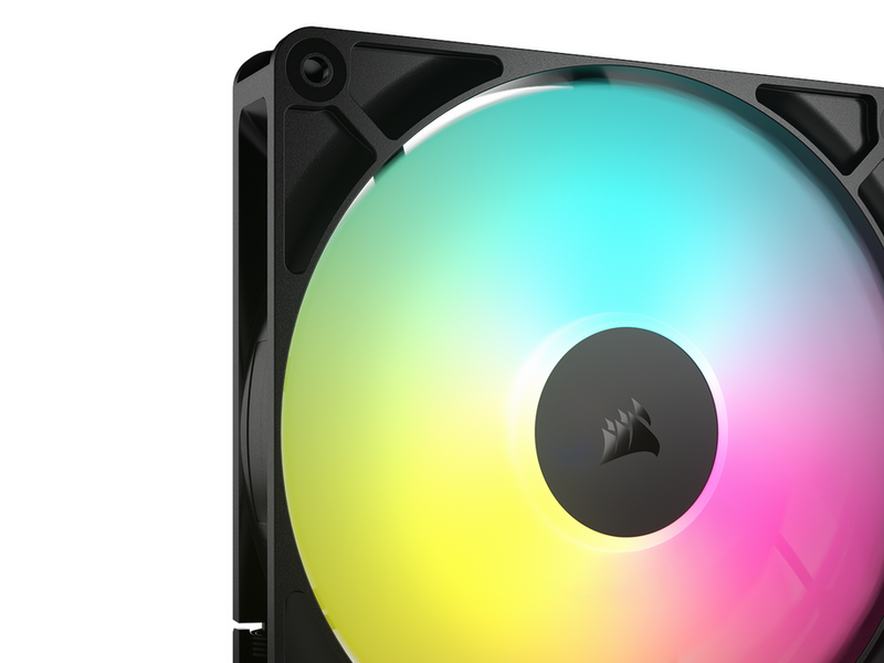 Corsair RS140 ARGB - Gehäuselüfter - 140mm - Schwarz mit RGB LED - 36 dBA