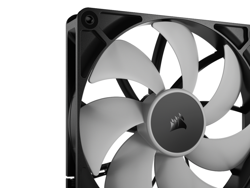 Corsair RS140 ARGB 2-pack - Gehäuselüfter - 140mm - Schwarz mit RGB LED - 36 dBA