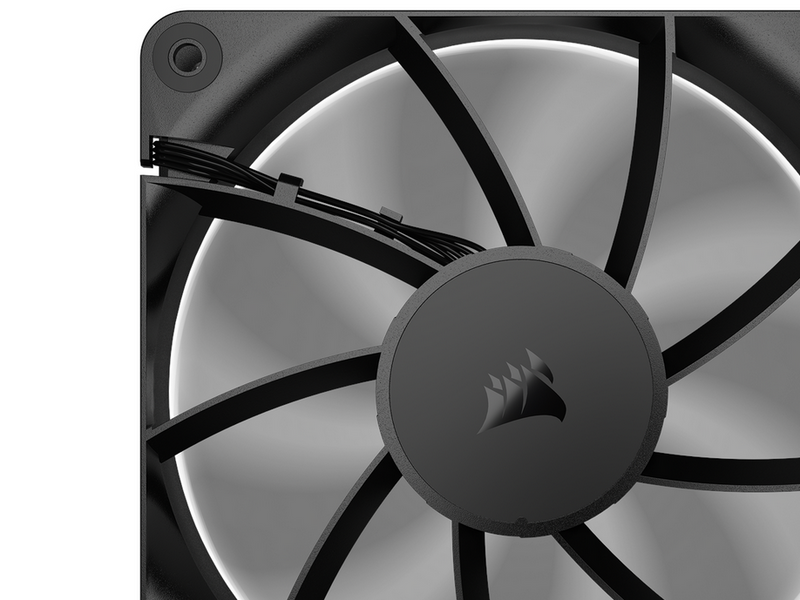 Corsair RS120 3-pack - Gehäuselüfter - 120mm - Schwarz - 36 dBA