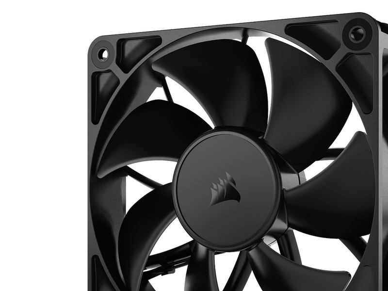 Corsair RS120 3-pack - Gehäuselüfter - 120mm - Schwarz - 36 dBA