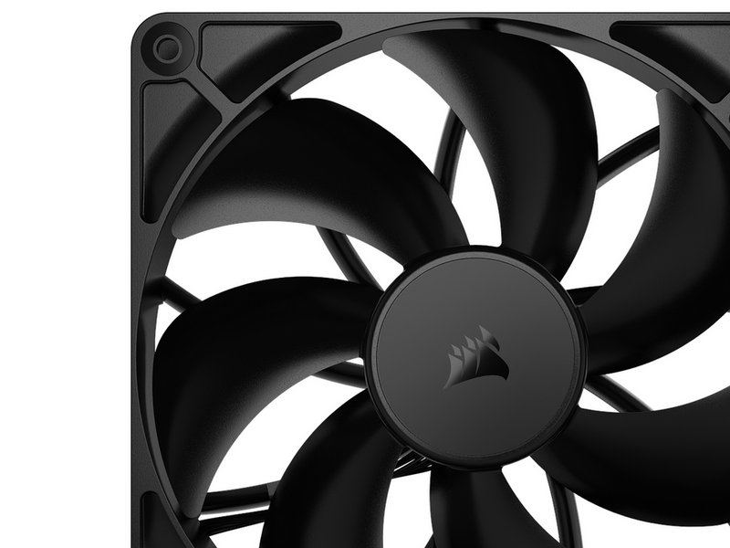 Corsair RS140 - dual-pack - Gehäuselüfter - 140mm - Schwarz - 36 dBA