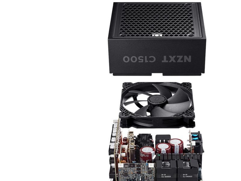 NZXT C1500 PLATINUM Netzteile - 1500 Watt - 140 mm - ATX 3.1 - 80 Plus Platinium