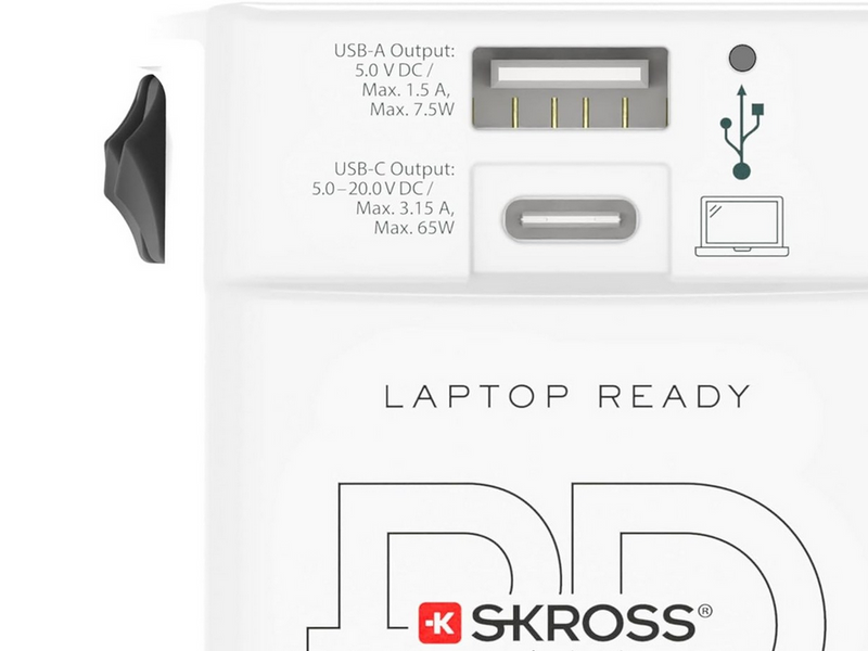 SKross MUV USB AC65PD World Adapter