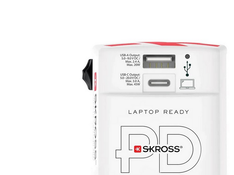 SKross World USB Charger AC45PD