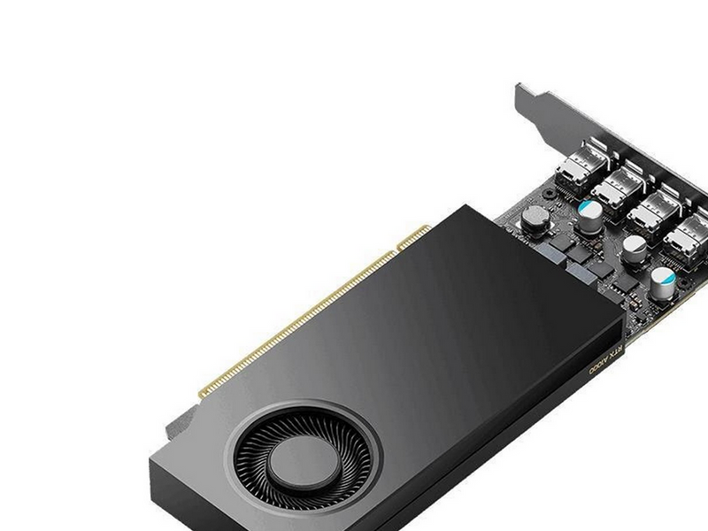PNY RTX A1000 Small Box - 8GB GDDR6 RAM - Grafikkarte