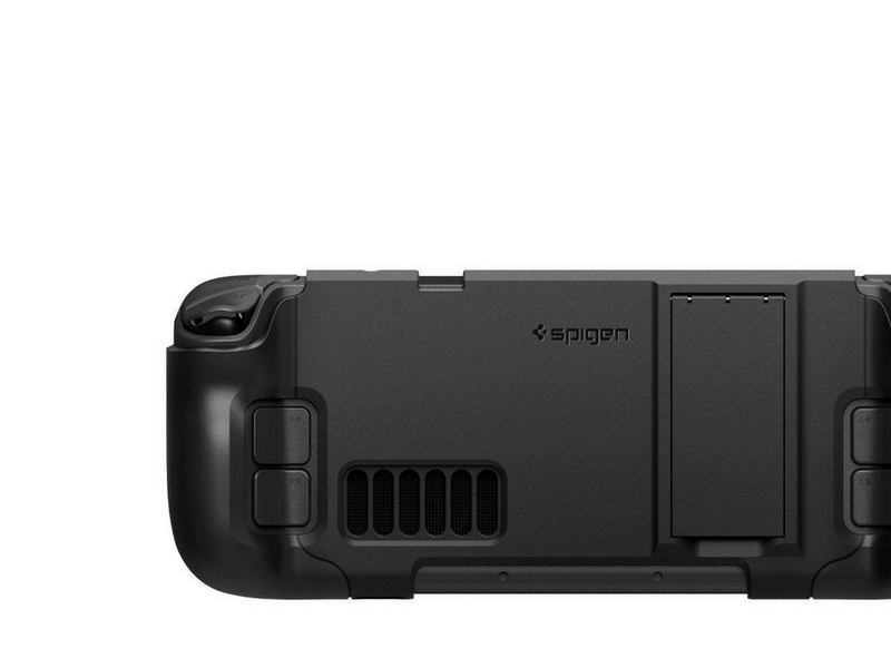 Spigen Thin Fit with Kick Stand - black - Steam Deck - Miscellaneous Zubehör für Spielkonsole - Steam Deck