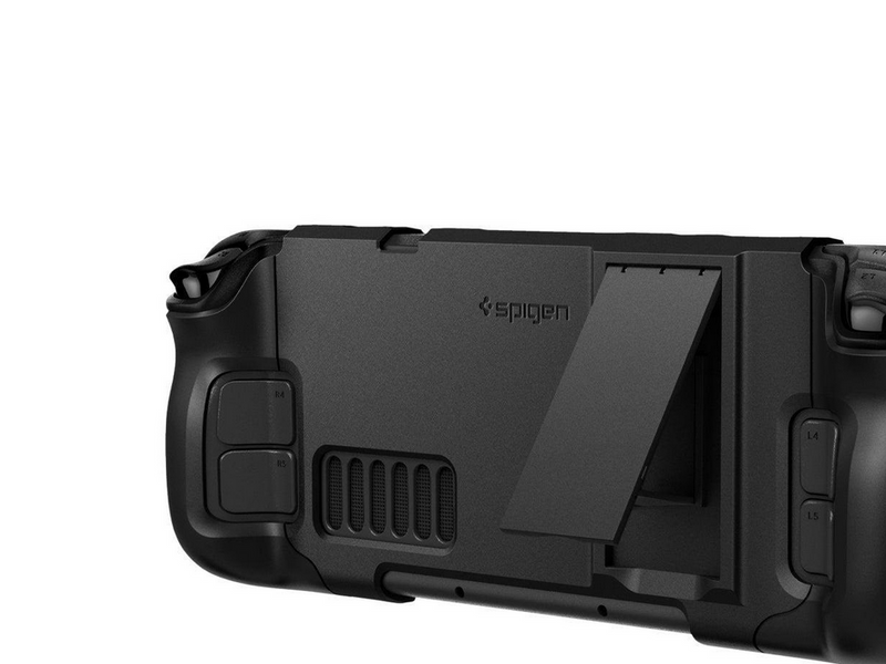Spigen Thin Fit with Kick Stand - black - Steam Deck - Miscellaneous Zubehör für Spielkonsole - Steam Deck