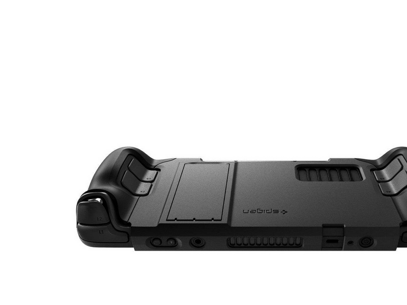 Spigen Thin Fit with Kick Stand - black - Steam Deck - Miscellaneous Zubehör für Spielkonsole - Steam Deck