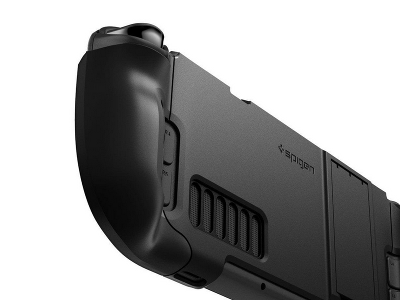 Spigen Thin Fit with Kick Stand - black - Steam Deck - Miscellaneous Zubehör für Spielkonsole - Steam Deck