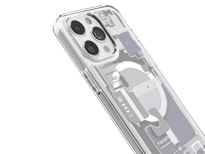 Spigen Ultra Hybrid MagSafe - zero one white - iPhone 15 Pro Max