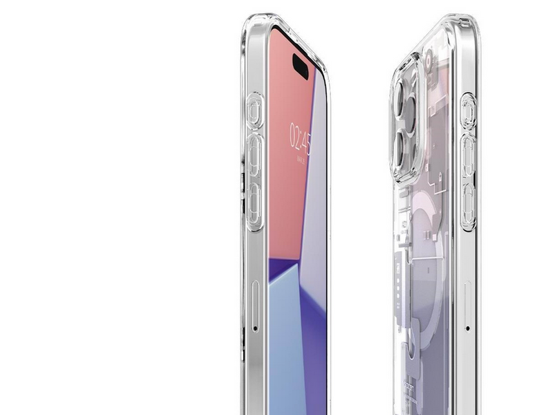Spigen Ultra Hybrid MagSafe - zero one white - iPhone 15 Pro Max
