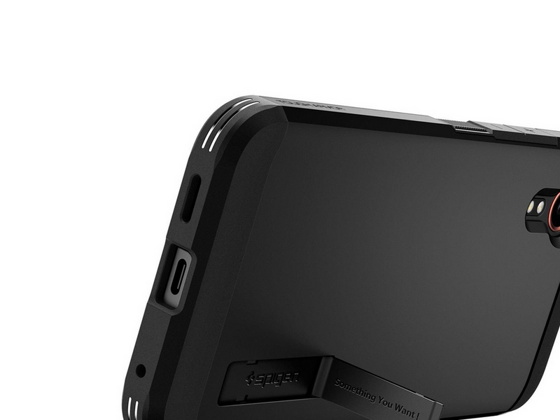 Spigen Tough Armor - black - Samsung Galaxy XCover 7