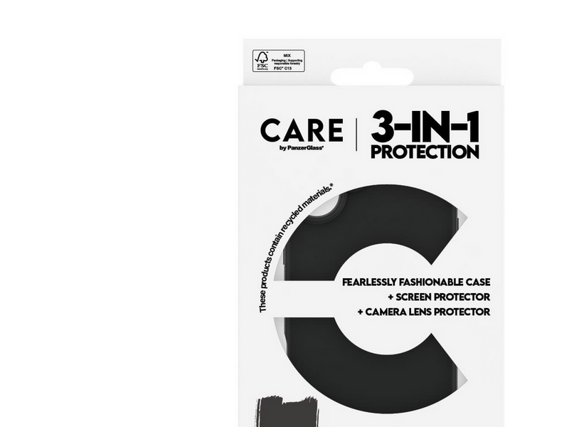 CARE by PanzerGlass Fashion 3-in-1 Bundle iPhone 16 Plus