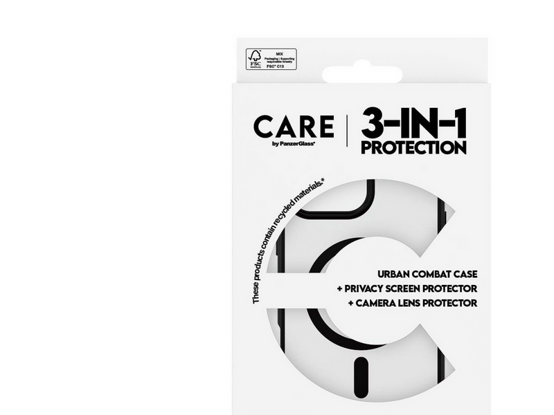 CARE by PanzerGlass Flagship 3-in-1 Privacy Bundle iPhone 16 Pro Max