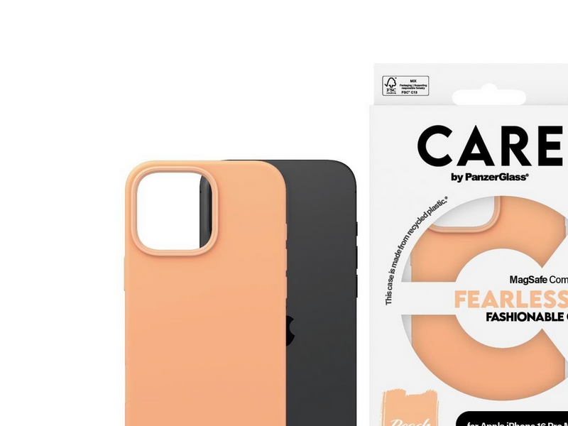 CARE by PanzerGlass Case Fashion Peachy MagSafe iPhone 16 Pro Max