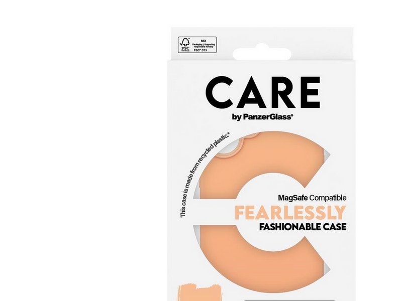 CARE by PanzerGlass Case Fashion Peachy MagSafe iPhone 16 Plus