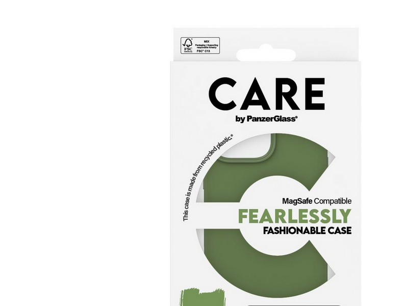 CARE by PanzerGlass Case Fashion Green MagSafe iPhone 16 Pro Max