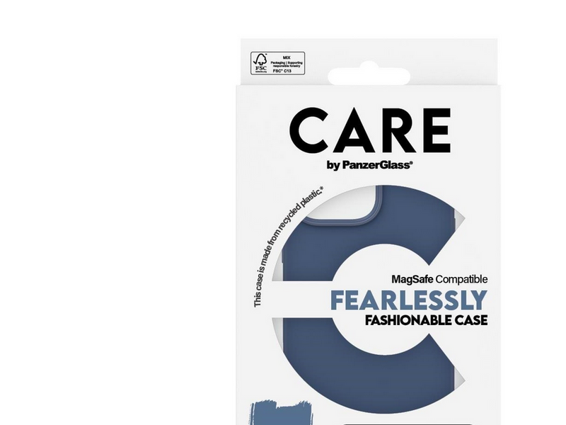 CARE by PanzerGlass Case Fashion Blue MagSafe iPhone 16 Pro Max