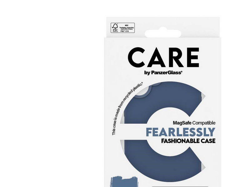 CARE by PanzerGlass Case Fashion Blue MagSafe iPhone 16 Plus