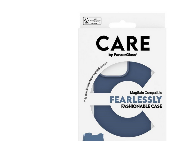 CARE by PanzerGlass Case Fashion Blue MagSafe iPhone 16 Pro