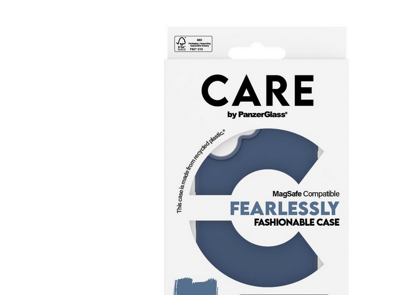 CARE by PanzerGlass Case Fashion Blue MagSafe iPhone 16