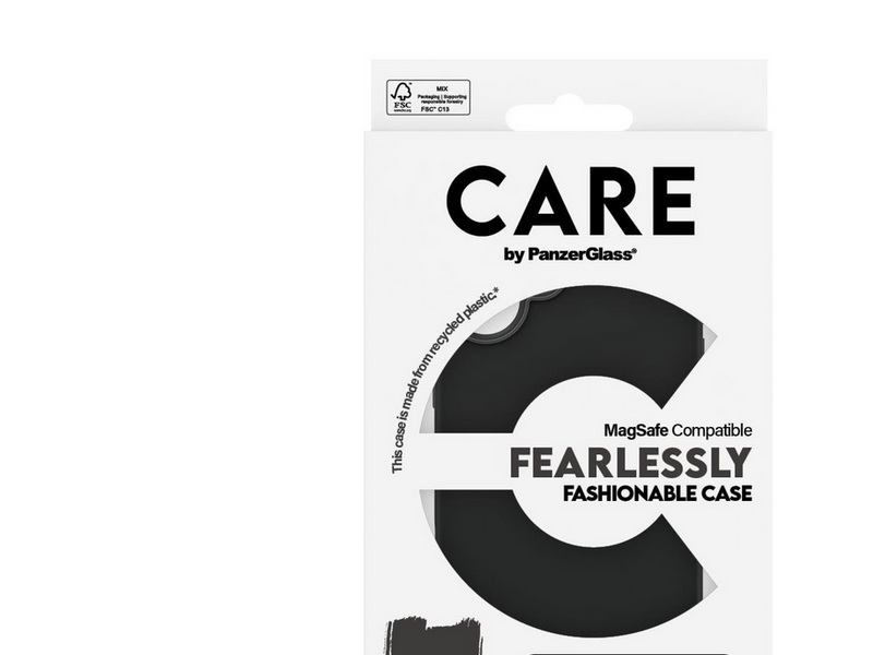 CARE by PanzerGlass Case Fashion Black MagSafe iPhone 16 Plus