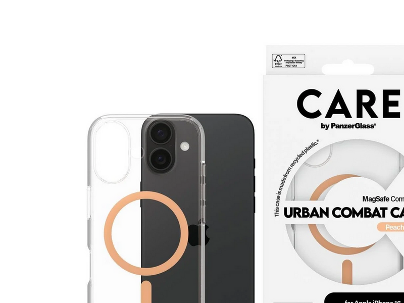 CARE by PanzerGlass Case Flagship Peachy MagSafe iPhone 16