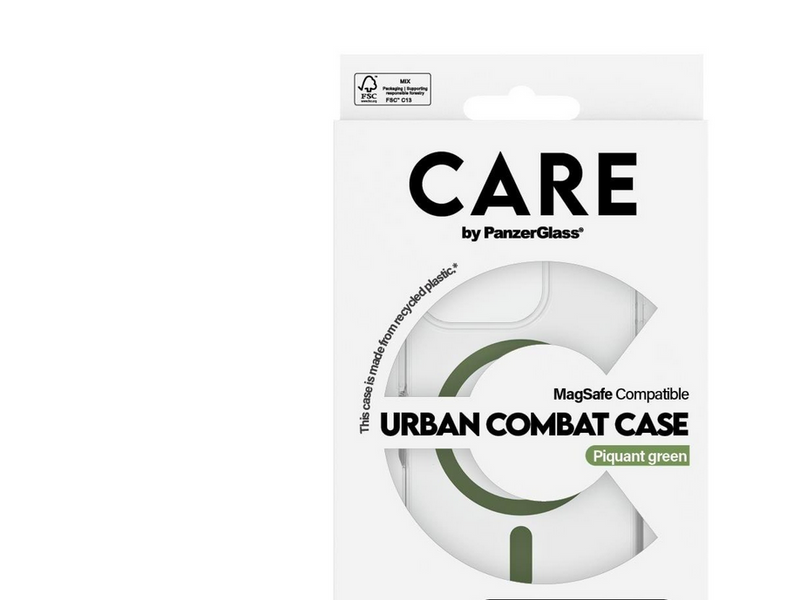 CARE by PanzerGlass Case Flagship Green MagSafe iPhone 16 Pro