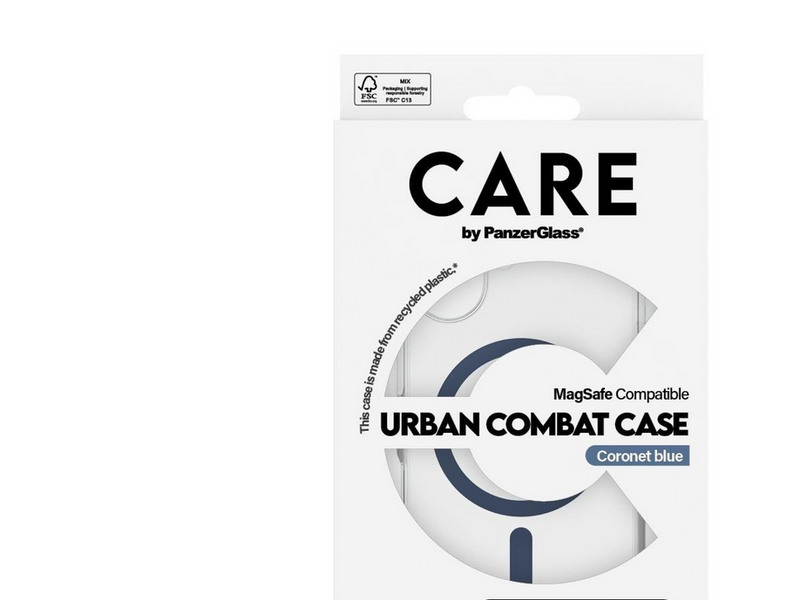 CARE by PanzerGlass Case Flagship Blue MagSafe iPhone 16