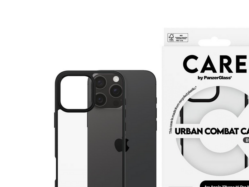 CARE by PanzerGlass Case Flagship Urban Combat iPhone 16 Pro Max