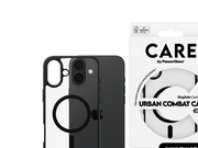 CARE by PanzerGlass Case Flagship Urban Combat Black MagSafe iPhone 16 Plus