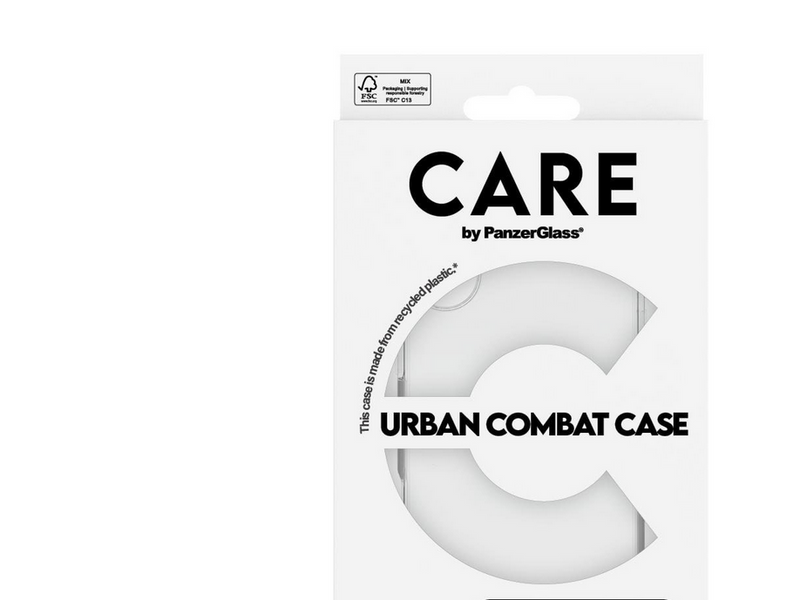 CARE by PanzerGlass Case Flagship Transparent iPhone 16 Plus