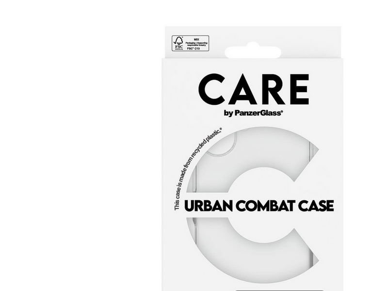CARE by PanzerGlass Case Flagship Transparent iPhone 16