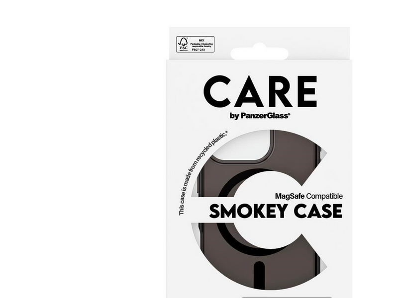 CARE by PanzerGlass Case Flagship Smokey with MagSafe iPhone 16 Pro