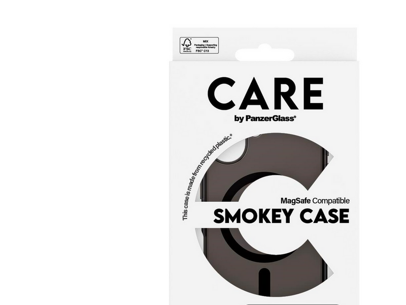 CARE by PanzerGlass Case Flagship Smokey with MagSafe iPhone 16