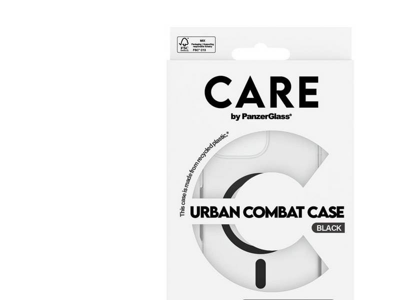 CARE by PanzerGlass Case Flagship Black MagSafe iPhone 16 Pro Max