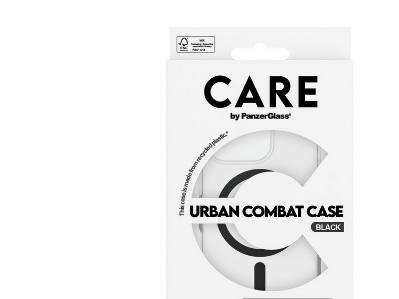 CARE by PanzerGlass Case Flagship Black MagSafe iPhone 16 Pro