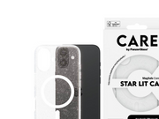 CARE by PanzerGlass Case Flagship Star Lit with White MagSafe iPhone 16