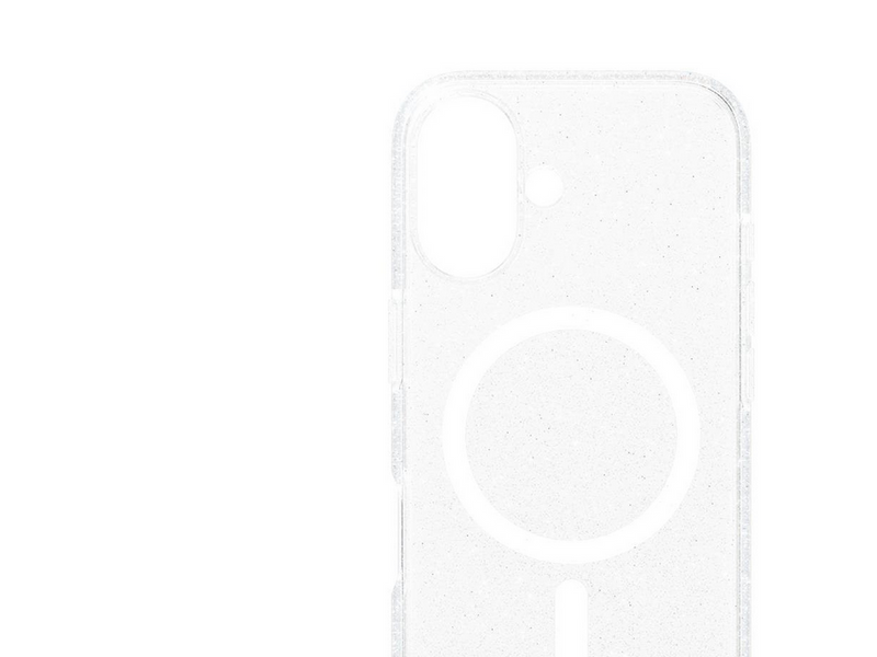 CARE by PanzerGlass Case Flagship Star Lit with White MagSafe iPhone 16