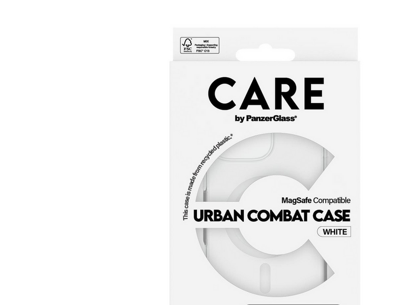 CARE by PanzerGlass Case Flagship White MagSafe iPhone 16 Pro Max
