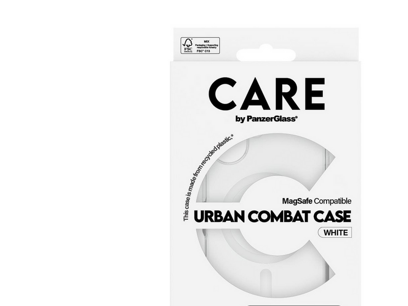 CARE by PanzerGlass Case Flagship White MagSafe iPhone 16